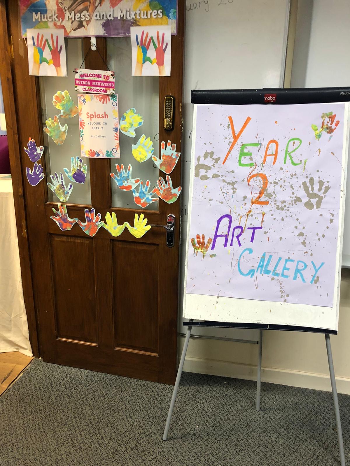 Year 2 art gallery